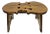 Wooden Violin Musical Note Footstool Plantstand For Sale