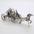 Vintage Italian Handmade Silver Cinderella Pumpkin Carriage with Horse Figurine, 1980s For Sale - Image 6 of 13