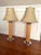 1970s Mid Century Pencil Reed Chrome Table Lamps- a Pair For Sale - Image 13 of 13
