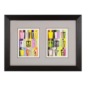 Geometric Color Variation Surrealist Drawings on Tracing Paper, France 1960s, circa 1960