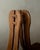 Brutalist Oak Dining Chairs with Sculptural High Backs by De Puydt, 1960s, Set of 4 For Sale - Image 11 of 18