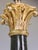 Antique 19th Century French Black Marble Column Table Lamp with Gilt Rococo, 1890 For Sale - Image 14 of 17