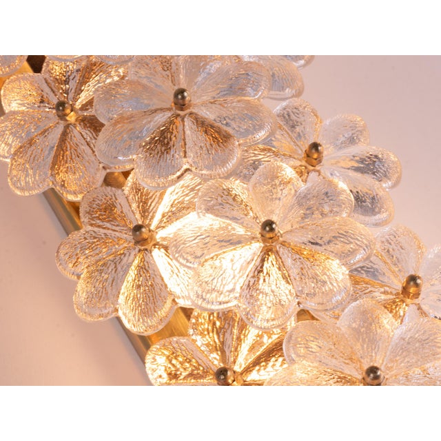 Metal Vintage Wall Sconces in Crystal and Brass by Ernst Palme, Germany, 1960, Set of 2 For Sale - Image 7 of 18