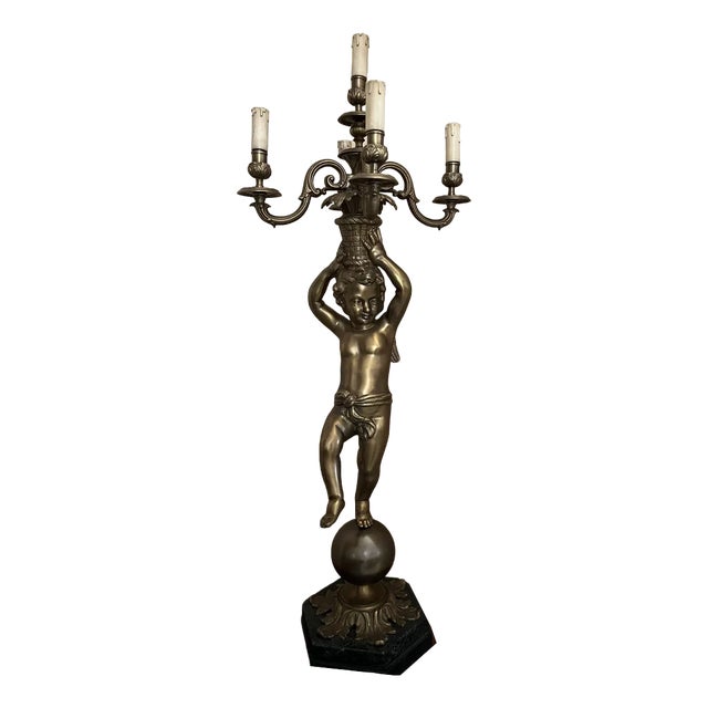 Empire Pytopian Pynical Lamp, 1900s For Sale