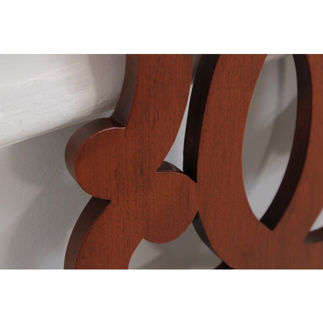 Henkel Harris Queen Size Cherry Bed Headboard For Sale In Philadelphia - Image 6 of 14