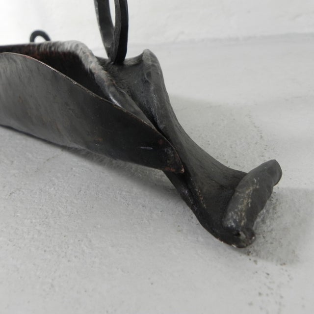 Art Nouveau Umbrella Stand in Steel and Copper, 1920s For Sale - Image 16 of 18