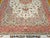 Persian Tabriz Rug, Hand-Knotted Wool & Silk, Fine Floral Pattern, Ivory & Salmon, 7x10 For Sale - Image 17 of 17