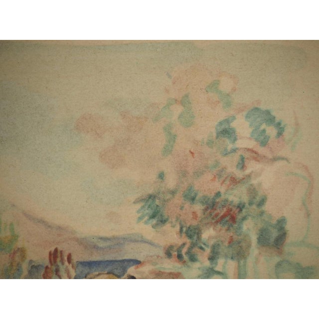 Pierre-Auguste Renoir, Cagnes, The Sea in the Distance, Lithograph For Sale - Image 5 of 6