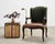 Weathered pair of matching and signed mid-century modern pharmacy floor lamps by Koch and Lowy. The pair of lamps feature...