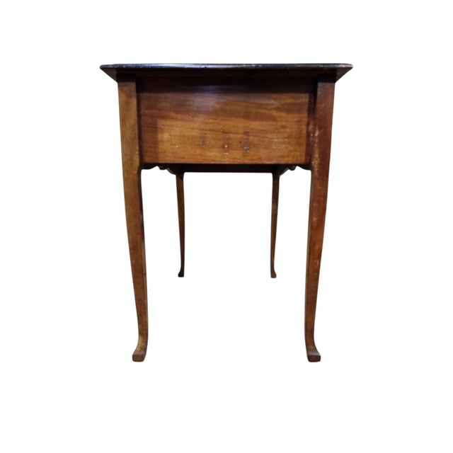 Traditional English Georgian Mahogany Side Table For Sale - Image 3 of 8