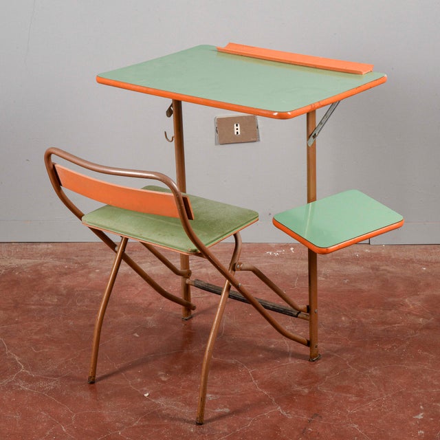 Vintage Folding School Desk For Sale - Image 16 of 18