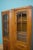 Wood Art Deco Display Cabinet in Glazed Oak, 1930s For Sale - Image 7 of 11