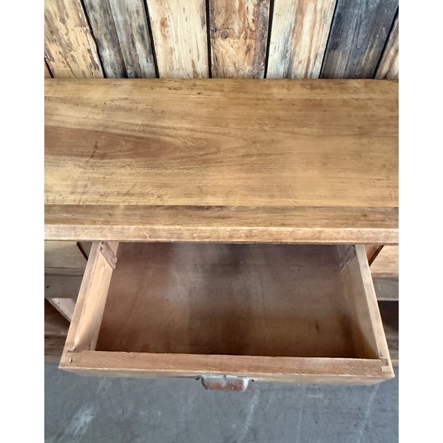Former Shop Counter with Drawers and Lockers, 1920s For Sale - Image 13 of 18