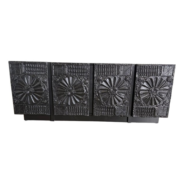 1960s Adrian Pearsall Goop Mid Century Credenza Sideboard Sculptura Collection For Sale