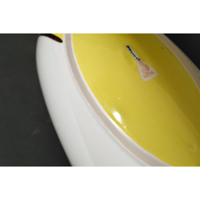 Metal Siegmund Schütz Modernist Bowl for Kpm Berlin For Sale - Image 7 of 10