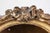 Wood Petite 18th Century Venetian Painted Wood Rococo Vitrine with Carved Crest For Sale - Image 7 of 10