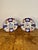 Quality pair of antique Japanese imari plates, having a quality pair of antique Japanese imari plates decorated with a...