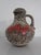 Glazed Lava Ceramic Handled Vase from Scheurich, Germany, 1970s For Sale - Image 3 of 16