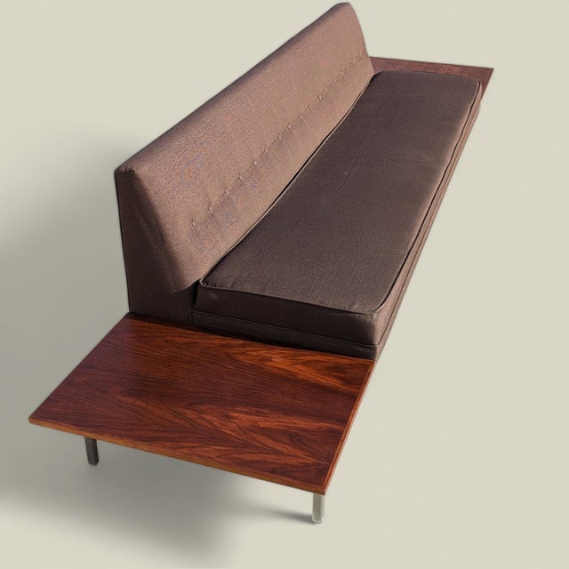 Brown George Nelson for Herman Miller Mid-Century Sofa System With Side Tables For Sale - Image 8 of 15