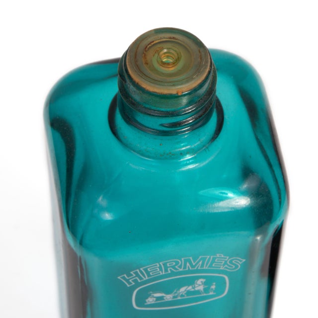 Glass Hermès Eau De Cologne Factice Bottle Empty 1979 For Sale - Image 7 of 10