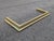 Elegant 19th Century Brass Fireplace Fender For Sale - Image 4 of 6