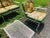 Vintage Wrought Iron Outdoor Patio Seating Add some vintage charm to your outdoor space with this beautiful conversation...