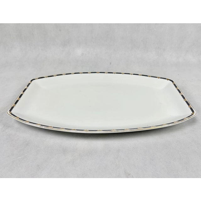 Meat serving platter, Krautheim & Adalberg Porzellanfabrik, Germany, early 19th century 20th century. The item is in very...