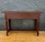 Spanish Renaissance Revival Carved Oak Console Table with Drawer, 1950s For Sale - Image 10 of 10