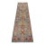 Kazak Runner 2’10” X 9’9” Blue Wool Tribal Hand-Knotted Oriental Rug For Sale