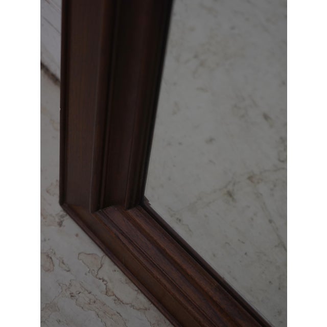 1970s Stickley Cherry Rectangular Dresser Mirror For Sale - Image 5 of 8