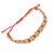 Strength & Luck Red Gold Adjustable Unisex Bracelet For Sale - Image 4 of 10