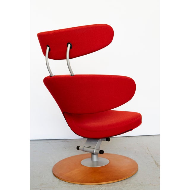 2000 - 2009 Set of Peel Lounge Chair & Ottoman by Olav Eldøy Asu for Stokke, 2000s For Sale - Image 5 of 18