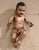 This antique baby Jesus figure was crafted in Italy, circa 1780. The hand-painted putti carving feature its original...