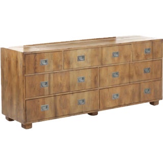 1970s Henredon Circa 76 Collection Campaign Chest For Sale