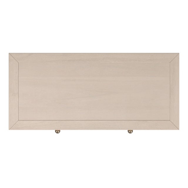 Wood Nora 31 in. W Wood 1 Drawer 2 Door Accent Storage Cabinet, Antique Taupe For Sale - Image 7 of 8
