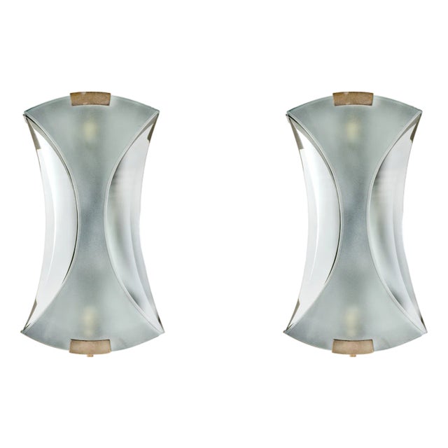 Model 2225 Wall Light by Max Ingrand for Fontana Arte, 1960s For Sale