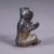 Cast of a Sitting Bear Sterling Silver Ca. 1930s For Sale - Image 4 of 5