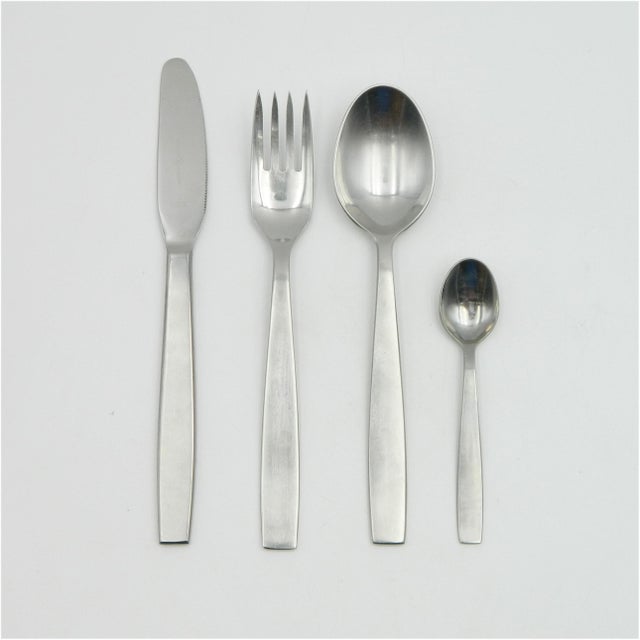 Stainless Steel Cutlery Set by Amboss, 1960s, Set of 27 For Sale - Image 7 of 15