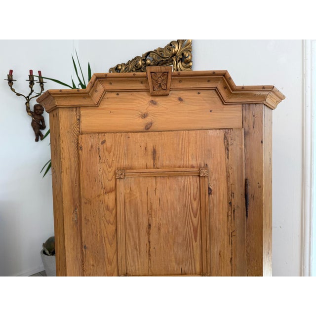 Tyrolean Baroque Biedermeier Farmhouse Cupboard Baroque Cupboard For Sale - Image 10 of 18