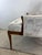 Wood Mid Century Modern Accent Chair With Tufted Seat and Walnut Legs For Sale - Image 7 of 12