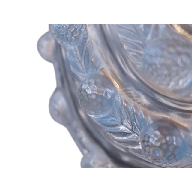 Glass Vichy Vase by René Lalique, 1937 For Sale - Image 7 of 8