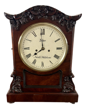 Antique 19th Century Mahogany Bracket Clock, 1860