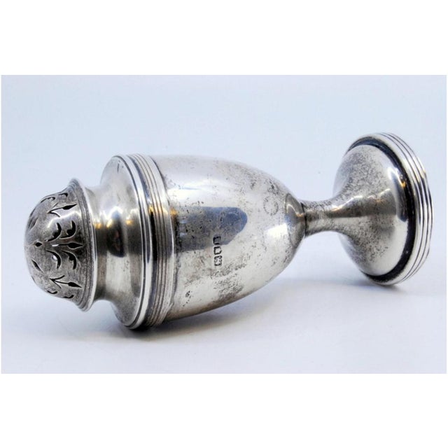 Silver Shin Guard with Edge and Base Friezes For Sale - Image 4 of 10