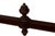 Mid-Century Italian Walnut and Burl Wood Console Table, 1950s For Sale - Image 6 of 10