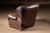 Mid 20th Century Vintage English Tufted Leather Club Chair in Brown For Sale - Image 5 of 11