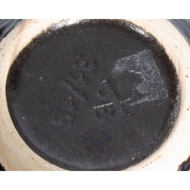 Mid-Century Modern Dumler and Breiden West German Fat Lava Vase For Sale - Image 3 of 7