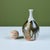 Mid-Century Modern Stoneware Drip Glaze Vase For Sale - Image 3 of 11