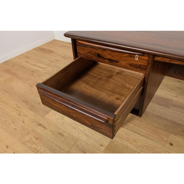 Mid-Century Modern Rosewood Desk by Svend Åge Madsen for Falster Møbelfabrik, Denmark, 1960s For Sale - Image 18 of 18