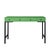 David Francis Maple Writing Desk - Bright Green For Sale - Image 4 of 8