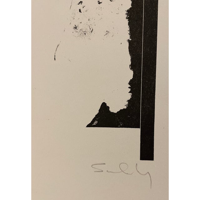 1970s 1970s Modern Embossed Lithograph For Sale - Image 5 of 6